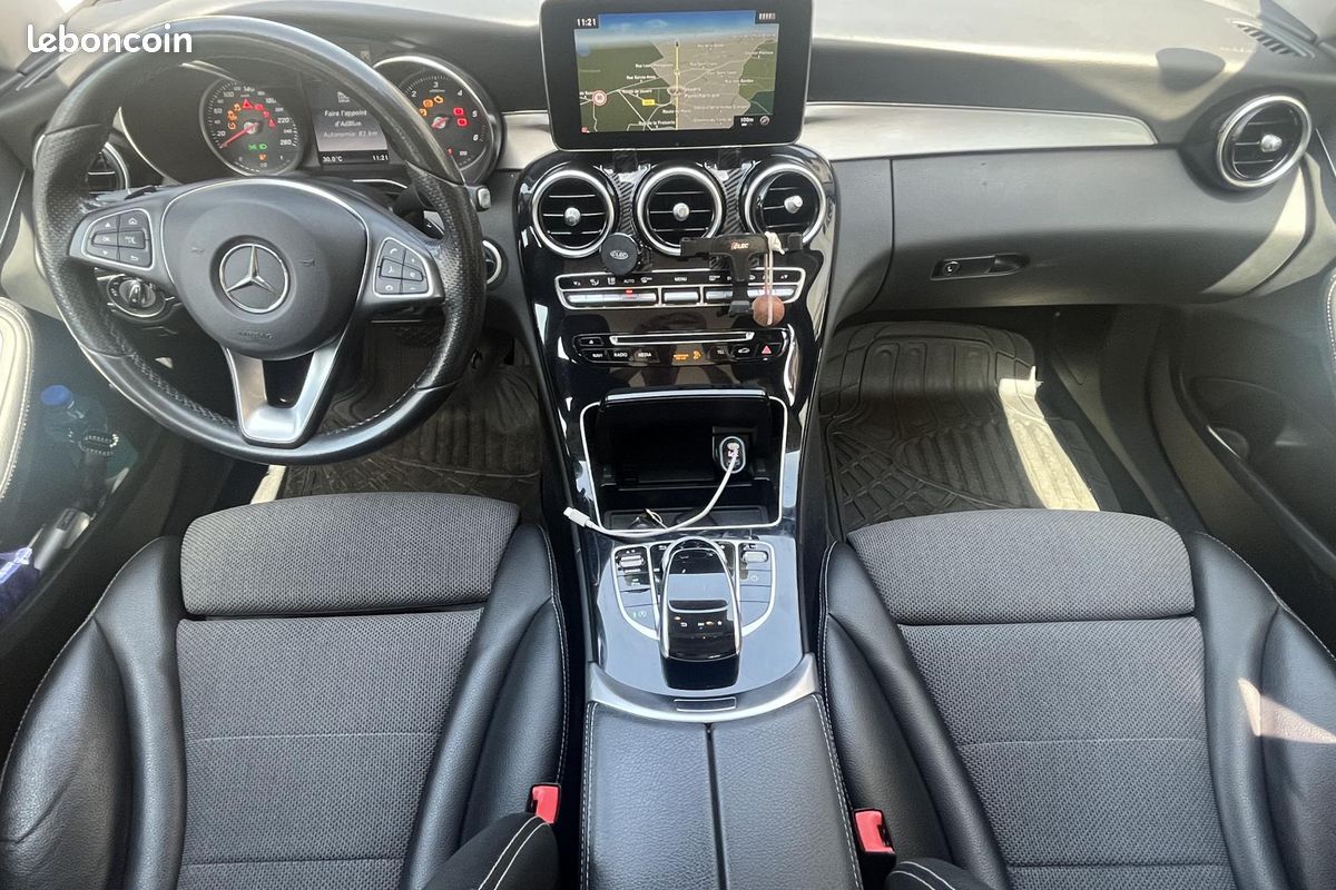 MERCEDES CLASSE C 220 d 2.2 cdi bluetec - 170ch - pack technologie - camera de recul (image 13)