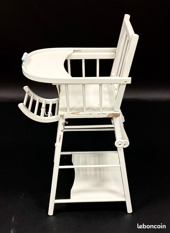 Chaise haute en bois (image 2)