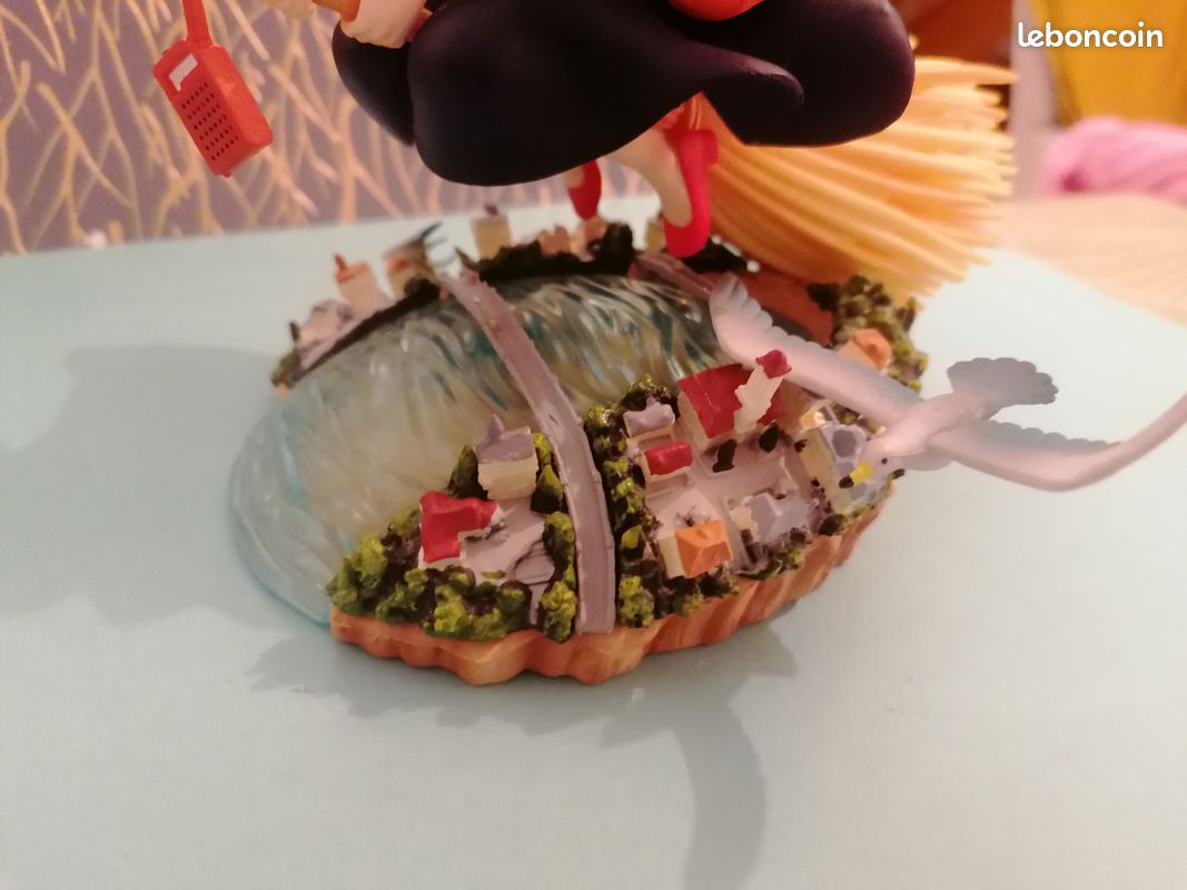Figurine Kiki La Petite Sorcière Avec Jiji - Studio Ghibli Collection - 7cm PVC