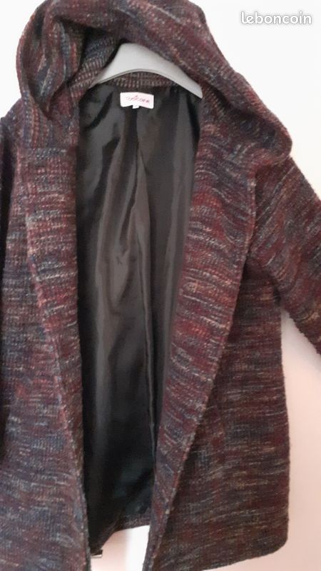 Manteau Long Manteau Toscane Armand Thiery MANTEAU VESTE Violet