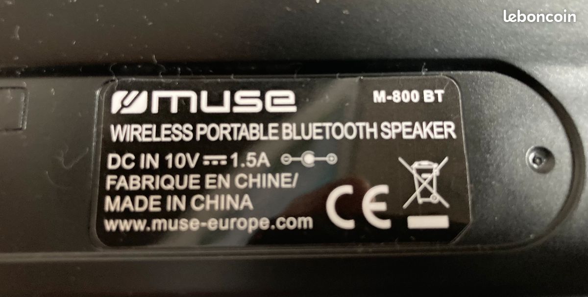 Enceinte Bluetooth Muse (image 3)