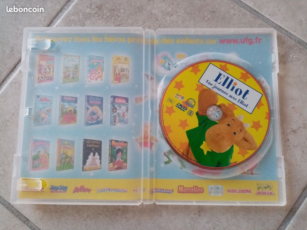 Dvd Elliot Une journée avec Elliot Très bon état (rarement utilisé) (image 2)