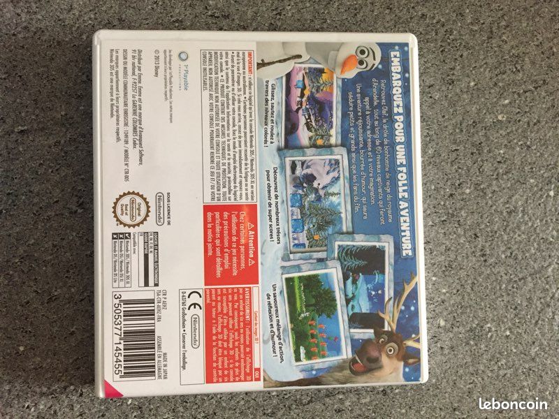 Jeu DS3 La reine des neiges La quête d Olaf (image 2)