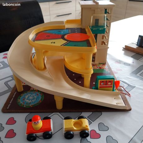 Circuit De Course Ancien Geschicklichkeits-kurs Quelle International Jouet Vintage Allemagne
