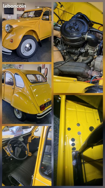 Citroen 2cv6 restaurée Etat Neuf (image 4)