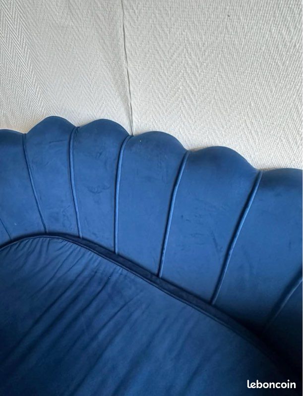 Canapé bleu (image 3)
