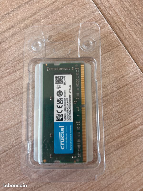 Crucial Ddr4 3200 8gb | Cuotas sin interés