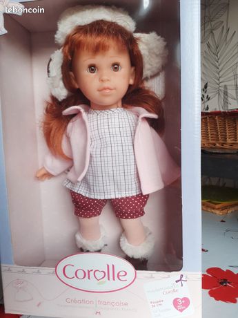 Poupée Corolle Coquette Rousse, 36cm, édition Paris En Fête 2014, Vintage, France