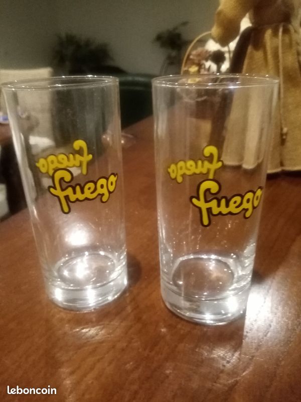 2 Verres fuego hauteur 14 (image 1)