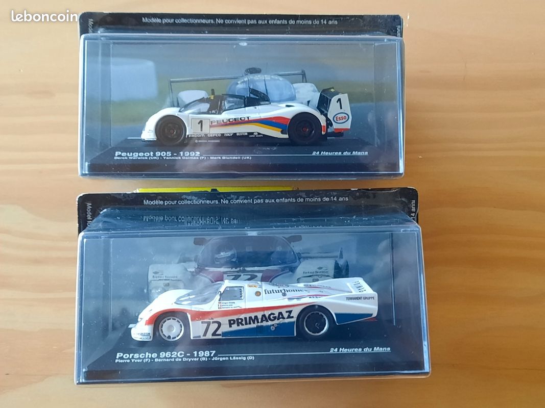 PEUGEOT 905 VAINQUEUR Le Mans1992 # 1 Dalmas - Blundell - Warwick. Ech