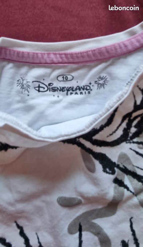 Lot 2 t-shirts Disney : clochette et Elsa (image 3)