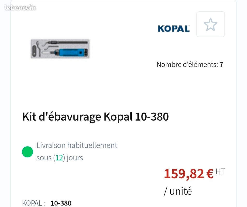 Kit d'ebavurage Kopal avec accessoire (image 9)