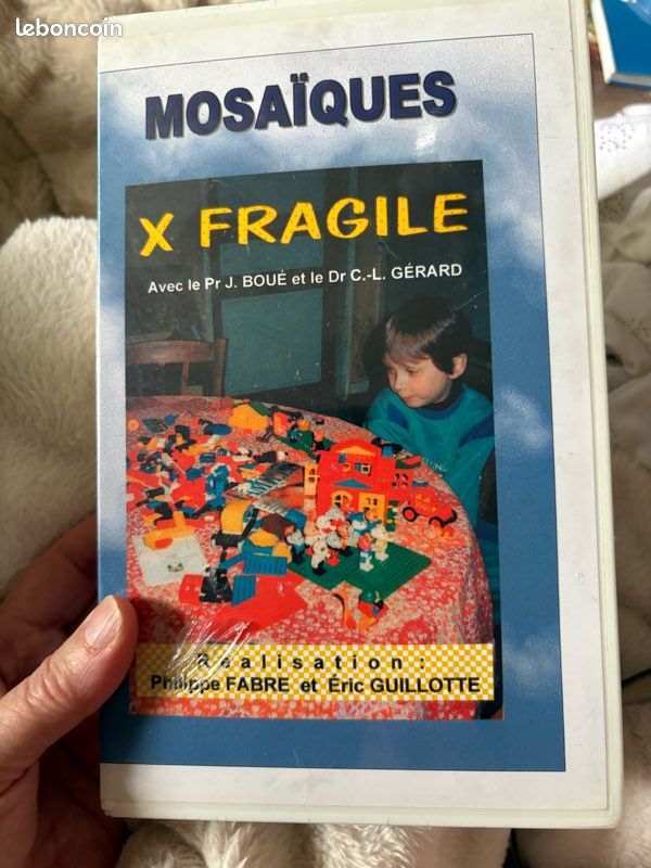VHS : X Fragile. Philippe Fabre, Éric Guillotte. Mosaïque, 1998. NEUF (image 6)