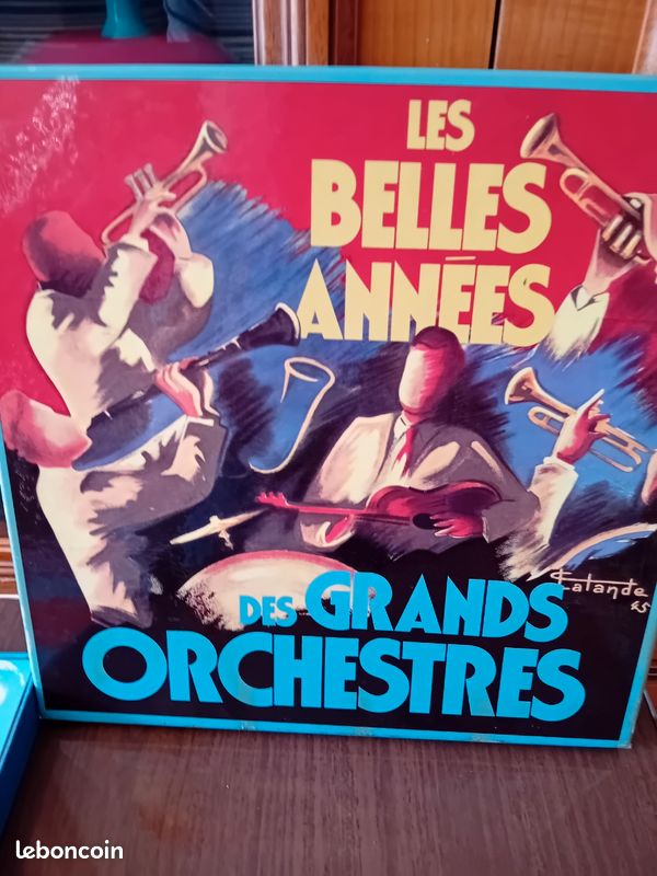 Coffret 9 vinyles 33 tours les belles années des grands Orchestres (image 1)