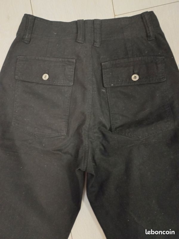 Pantalon large poches cargo (image 5)