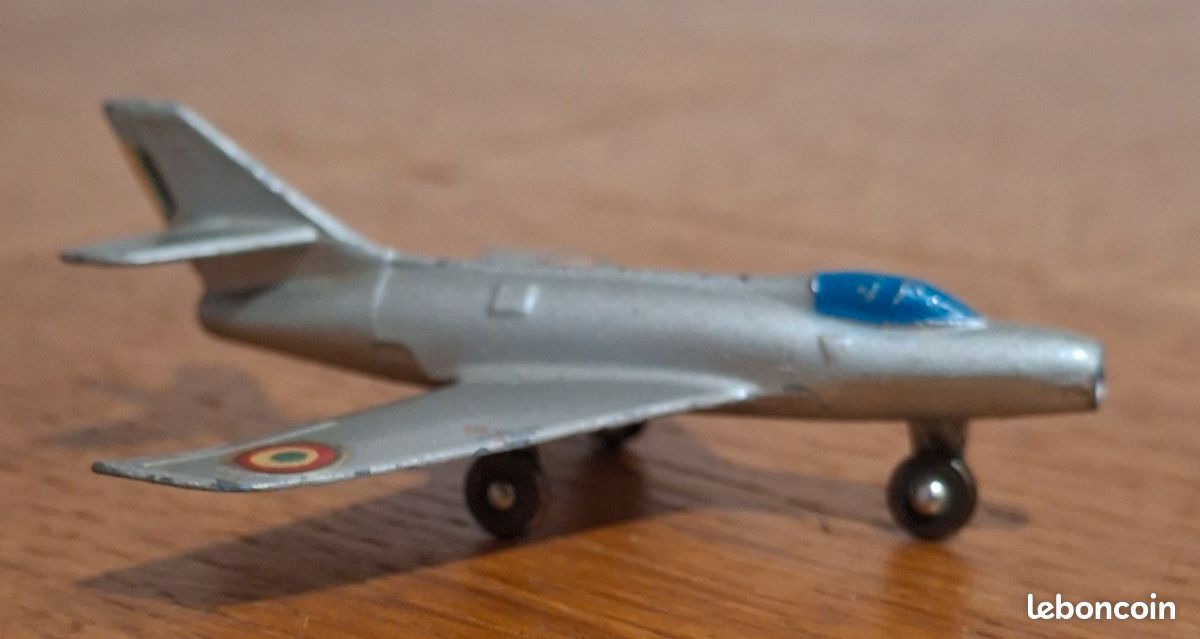 Dinky Toys 1:200 - 1 - Avion De Guerre - Ref. 735 War Plane Gloster Javelin Fighter Dinky Toys