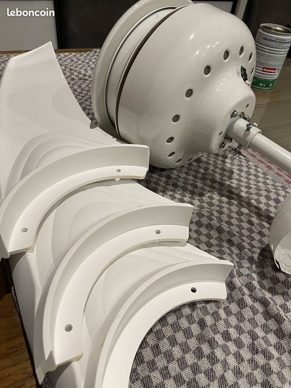 Ventilateur de plafond 130 avec lumière | 3 pales (image 6)