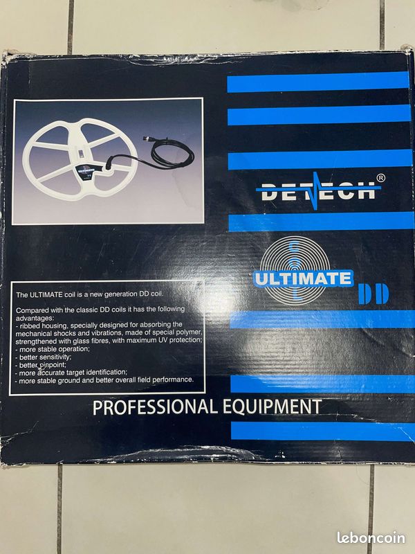 Disque de détection Detech Ultimate 13 pouces pour Minelab Explorer, Safari, E-Trac, Quattro (image 6)