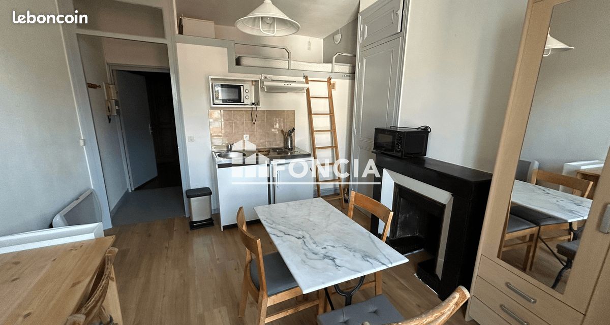 Appartement 1 pièce 18 m² · à Grenoble · 18 m² · 455 €/mois