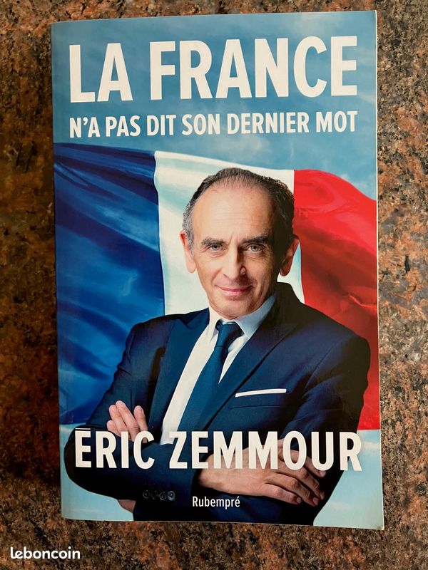 2 livres Eric Zemmour & Nicolas Sarkozy (image 1)