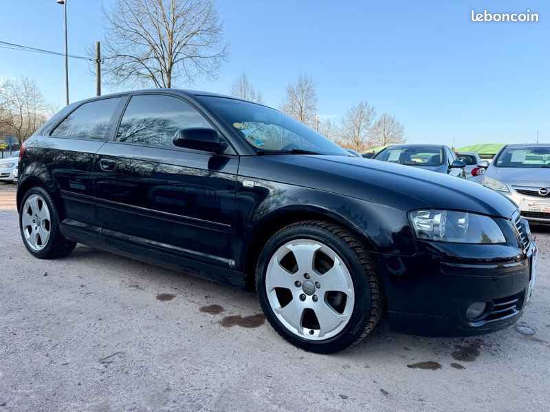 Audi a3 2.0l tdi 140cv finition ambition 258.000kms 06/2007 sièges en cuir regulateur de vitesse radar de recul (image 2)