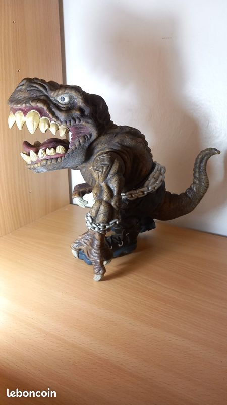 Street Sharks Extreme Dinosaurs Mega T-Bone Mattel 1997 Dinosaure T-Rex (image 2)