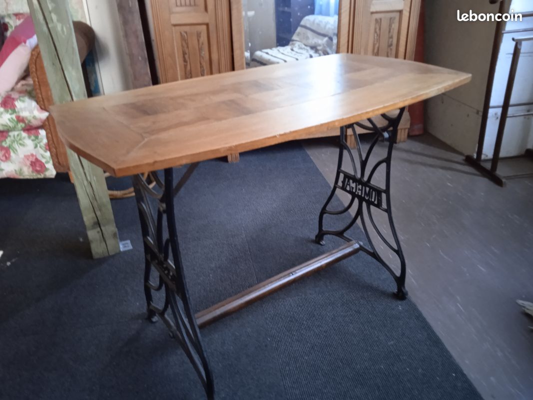 Table ancienne marquetterie (image 2)