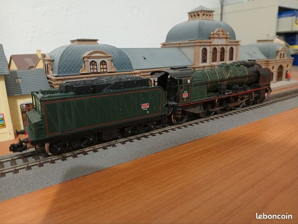 Locomotive Jouef HO 1/87 – 231 K 72 SNCF – Époque 3 – Vert – Occasion