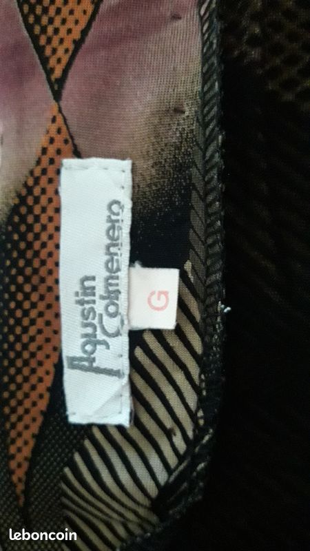 Tunique taille XXL marque Agustin Colmenero (image 3)