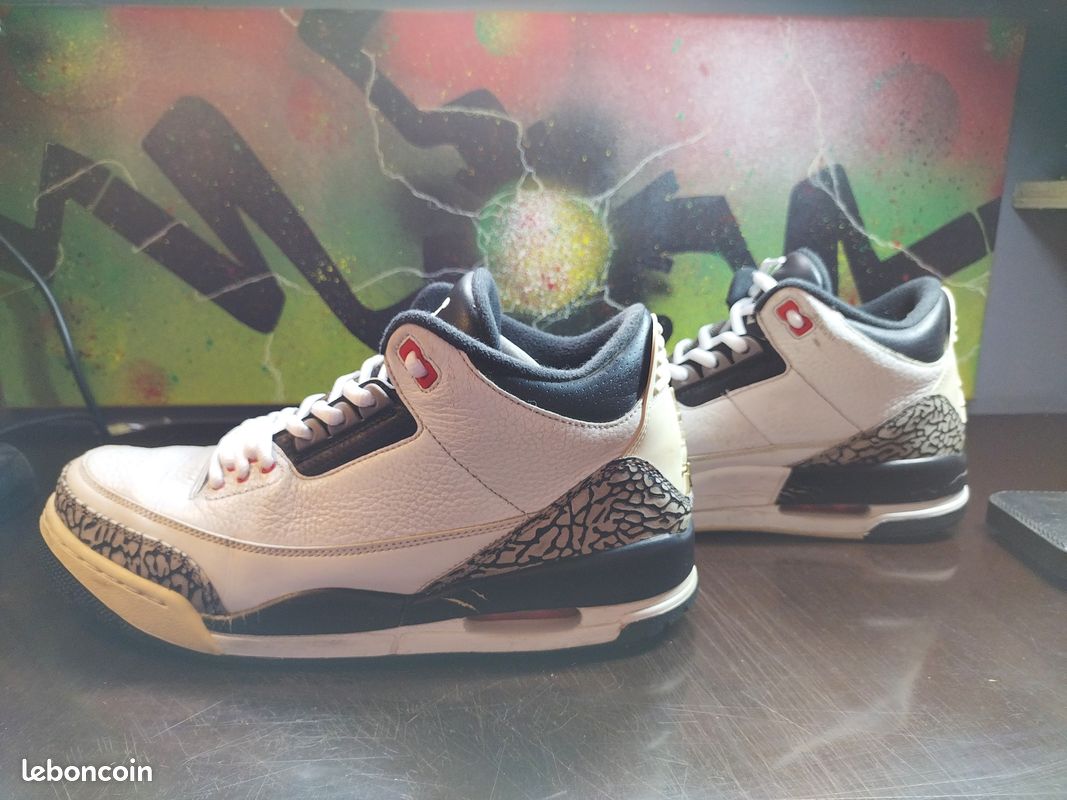 Air Jordan 3 Retro White Cement (image 1)