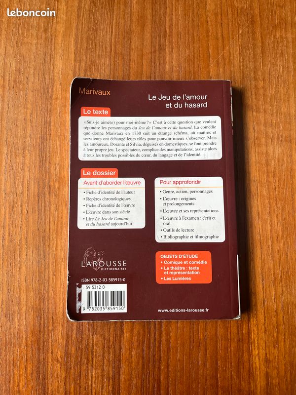 Livre Marivaux (image 2)