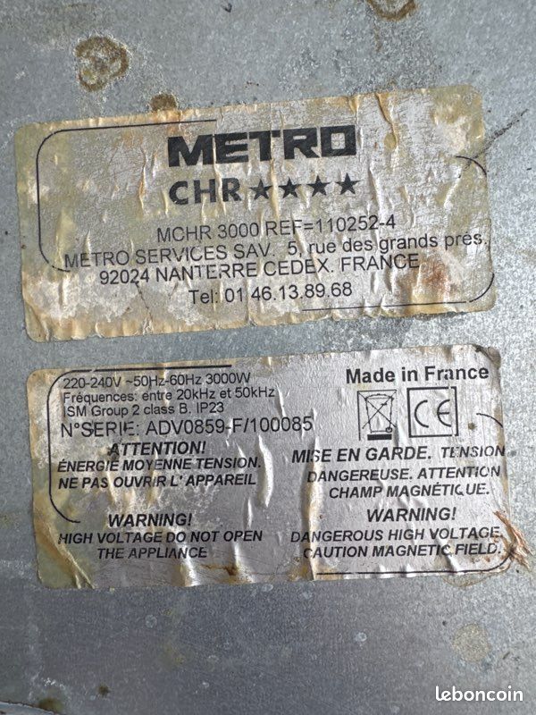 Plaque cuisson professionnel (image 3)