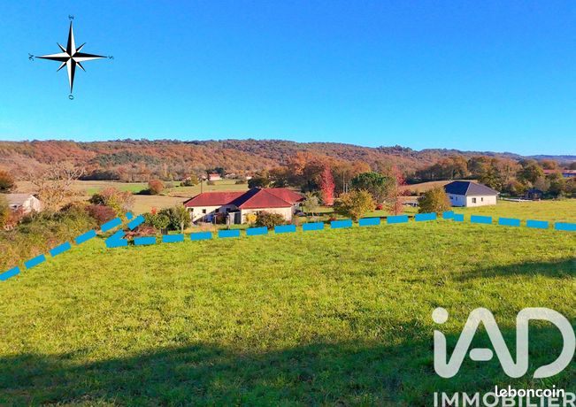 Terrain 3443 m² Baliracq-Maumusson