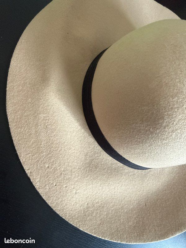 Capeline chapeau Américan Vintage 100% laine (image 3)