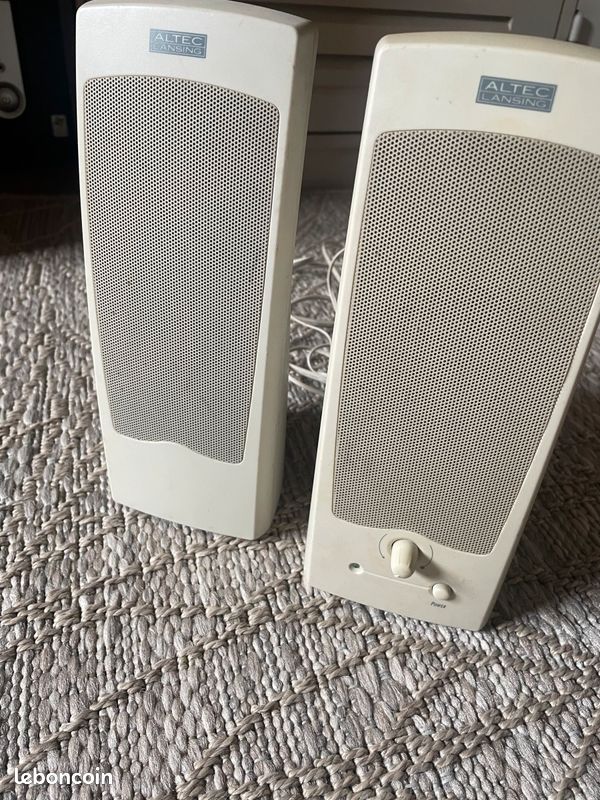 Enceintes ordinateur Altec (image 1)