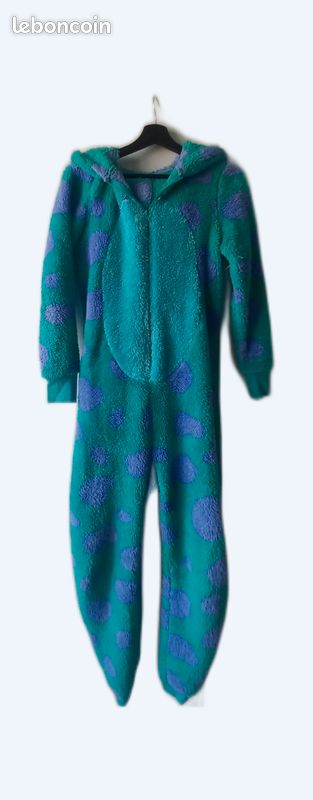 Sully Undiz Pyjama Monstre Et Compagnie Pilou Pilou Sully