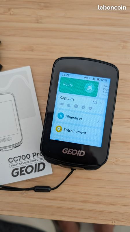 Compteur gps vélo geoid cc700 pro (image 1)