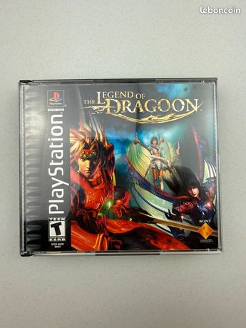 The Legend Of Dragoon Sur PlayStation 1 (PS1) - Jeu PAL - État Correct