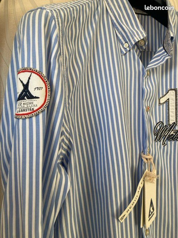 Chemise occasion GAASTRA 36 Bleu - Vêtement occasion en ligne - Once Again