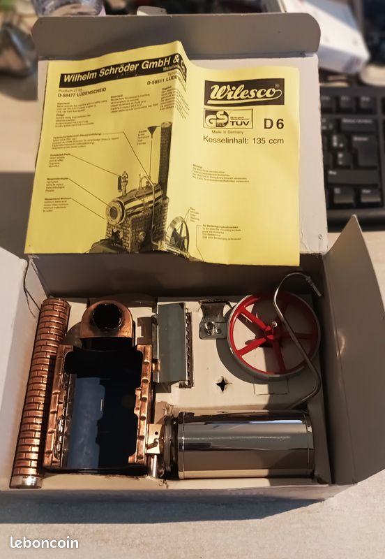 ANCIEN JOUET MACHINE À VAPEUR (WILESCO) | Kaufen auf Ricardo