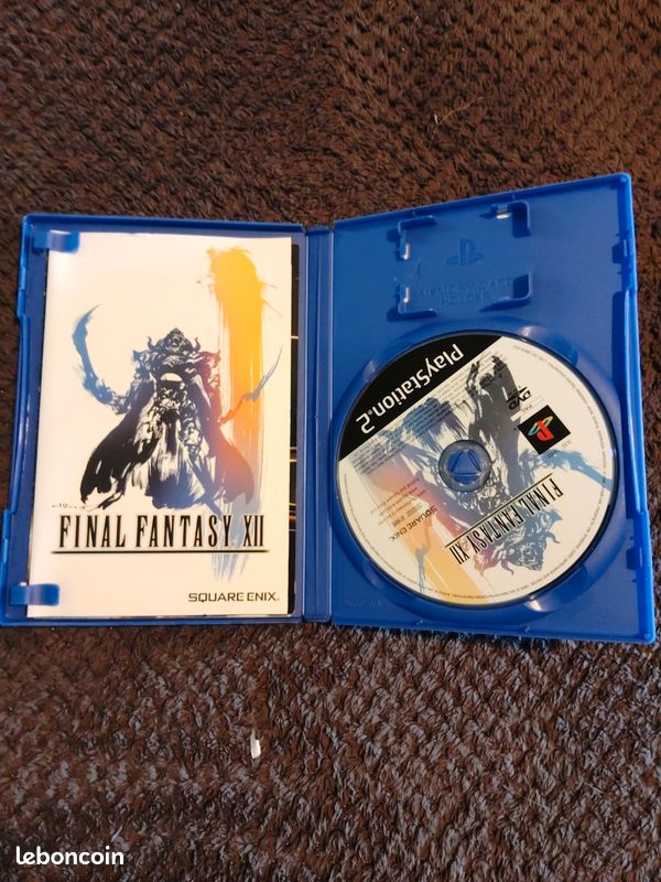 Jeu Final Fantasy XII – PS2 – Guide Inclus – Version Française – État Correct (Square Enix)