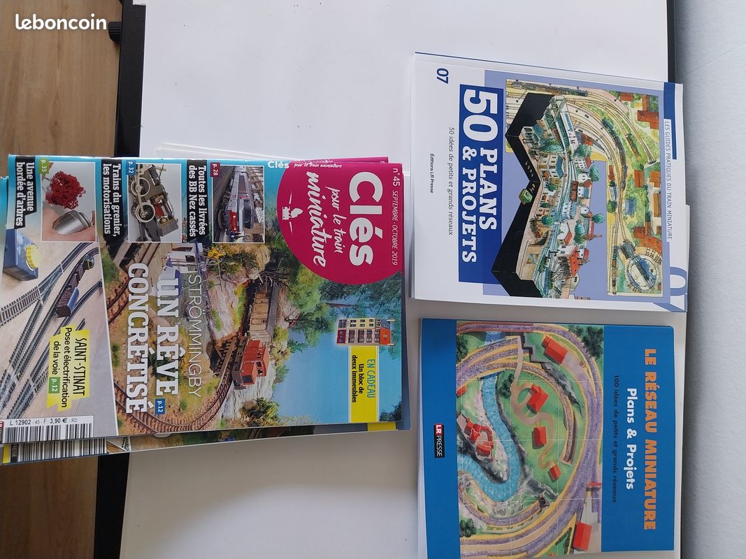 Magazines et livres de plans pour modélisme férroviaire (image 1)