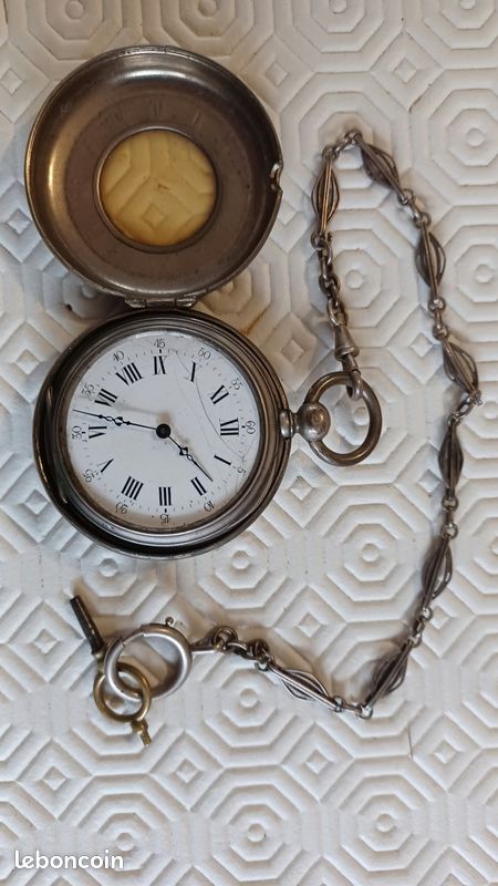 Montre à gousset argent (image 1)