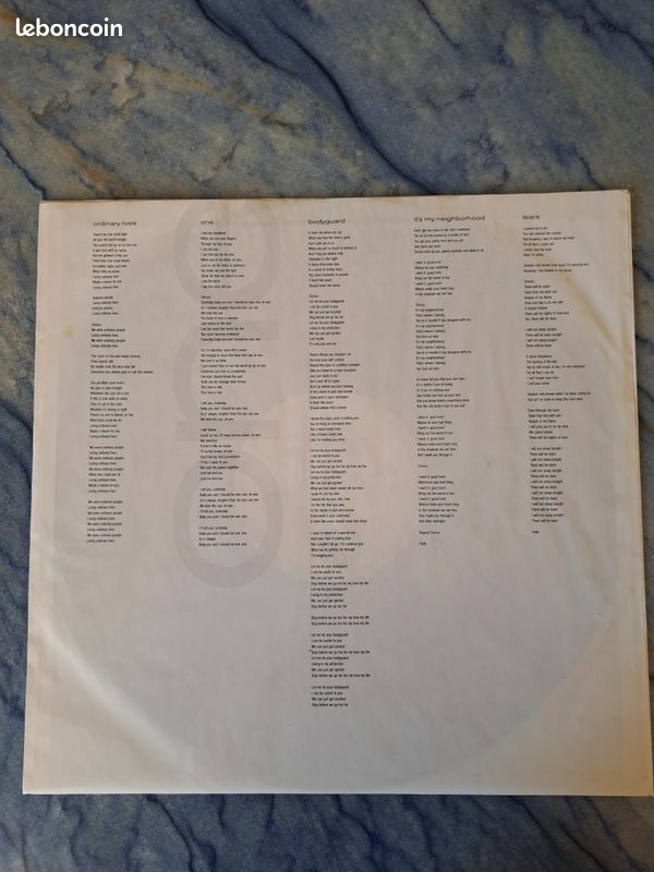 Vinyle 33 t Bee Gees original 1989 (image 5)