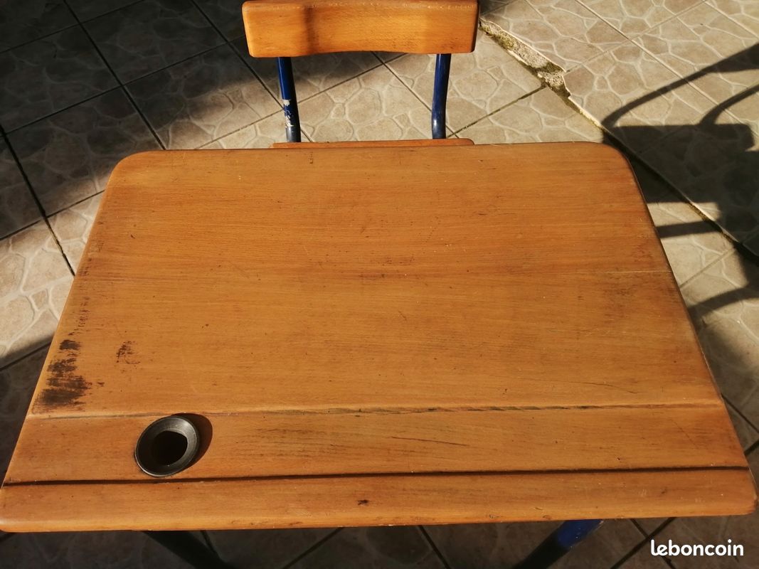 Bureau d'écolier vintage (image 2)