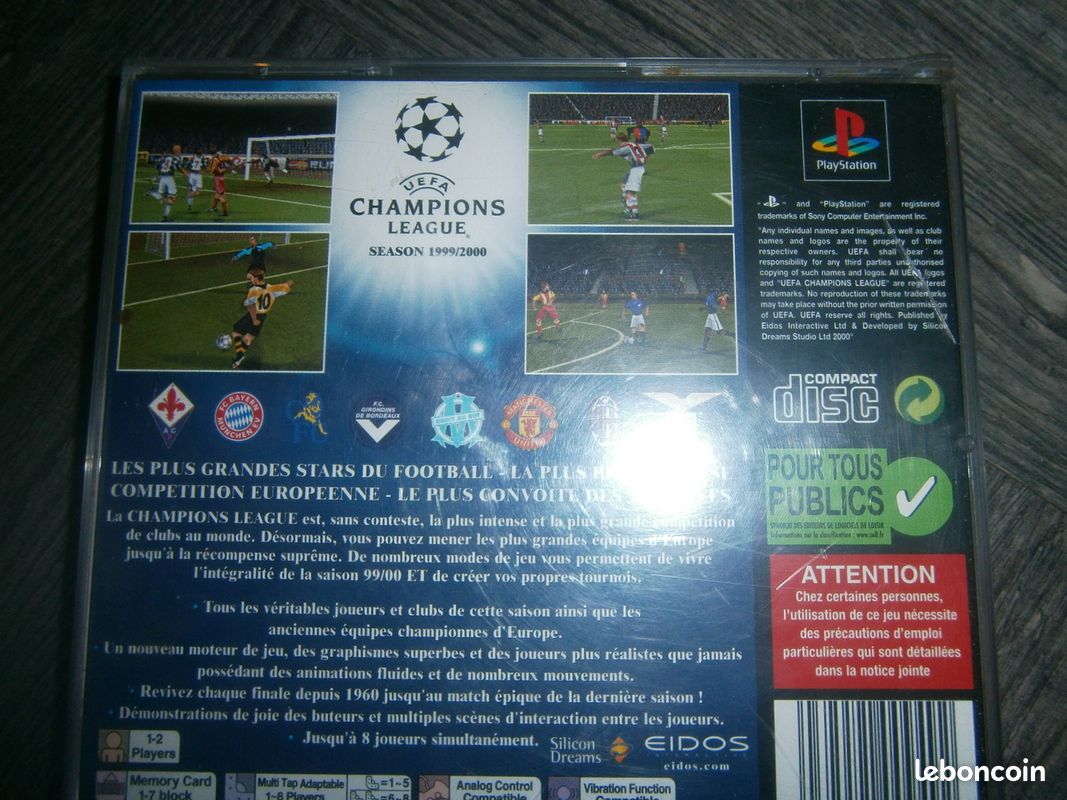 Jeu vidéo PS3 CHAMPIONS LEAGUE 1999/2000 (image 4)
