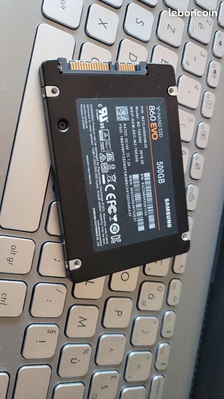 Disque dur SSD Samsung 860 EVO 500 go Accessoires informatique