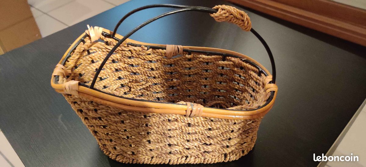 Porte bouteille en corde "vintage" (image 1)