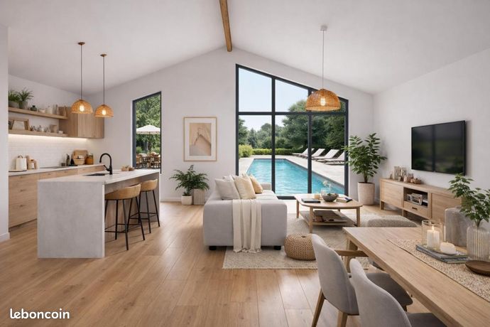 Maison 90 m² Camarsac