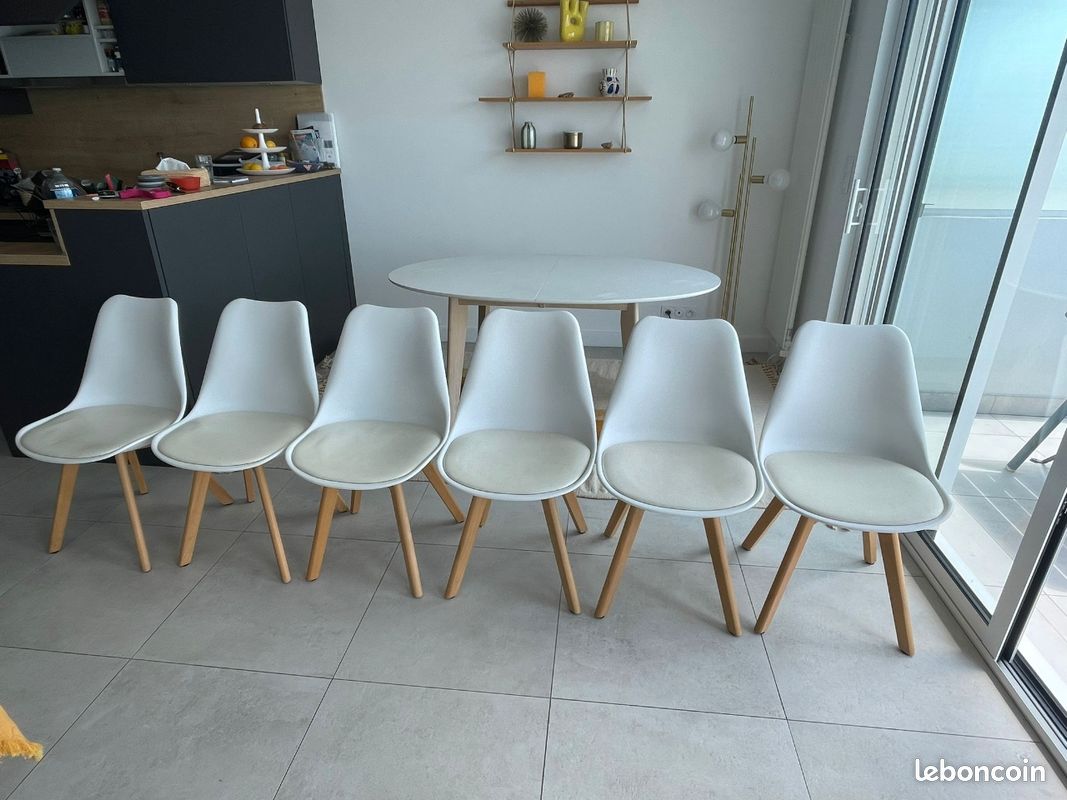 Lot de 6 chaises (image 1)